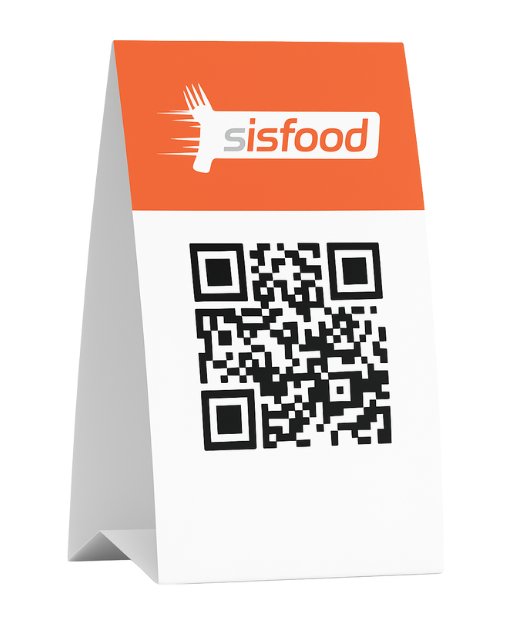 QR Code na mesa pedido pelo próprio celular do cliente sem garçom